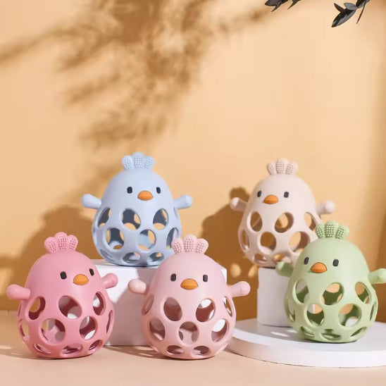 anneau de dentition bebe differentes couleurs