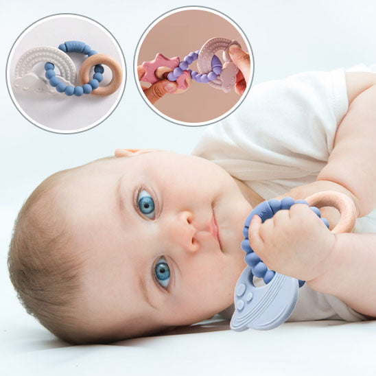 anneau dentition bebe soulage les poussees dentaires