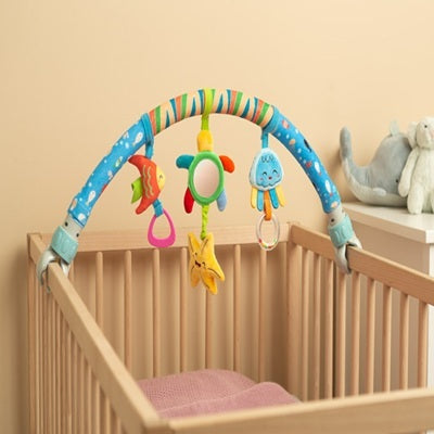 arche d eveil ocean fixe barreau berceau marron