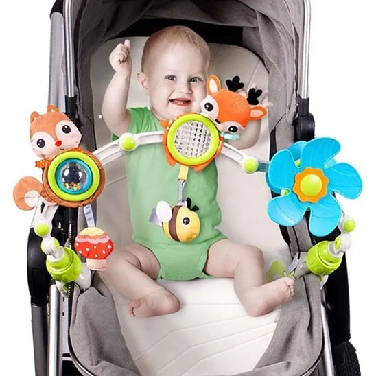 bebe poussette joue mobile musical bebe