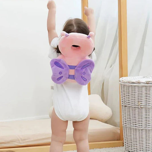 coussin peluche securise bebe contre les blessures