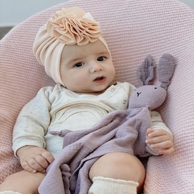 doudou bebe lapin reconfortant agreable