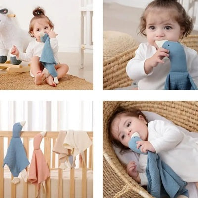 doudou bebe multifonctionnel avec bebe fille