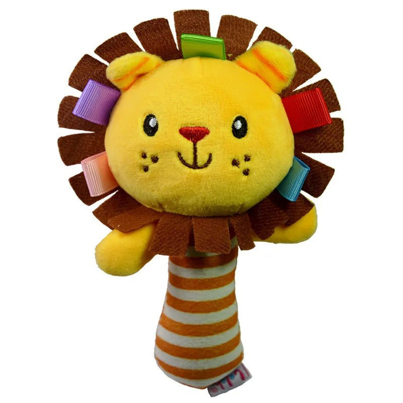 hochet bebe lion