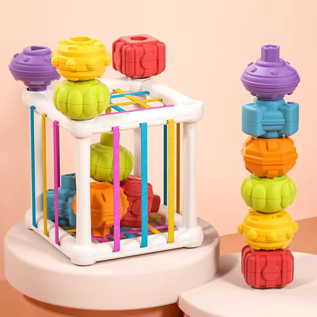 jouet bebe cube sensoriel