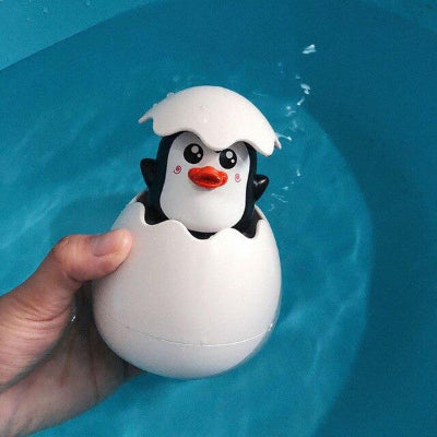 jouet de bain pour bebe monsieur pingouin