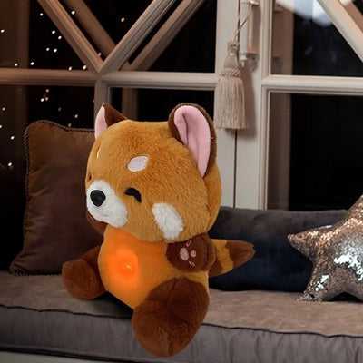 peluche qui respire installe sur fenetre