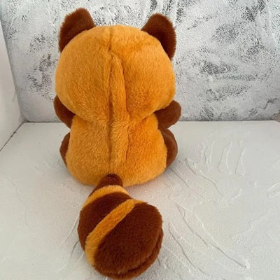 peluche qui respire vue dos