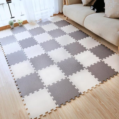 tapis d eveil blanc gris magnifique pour salon