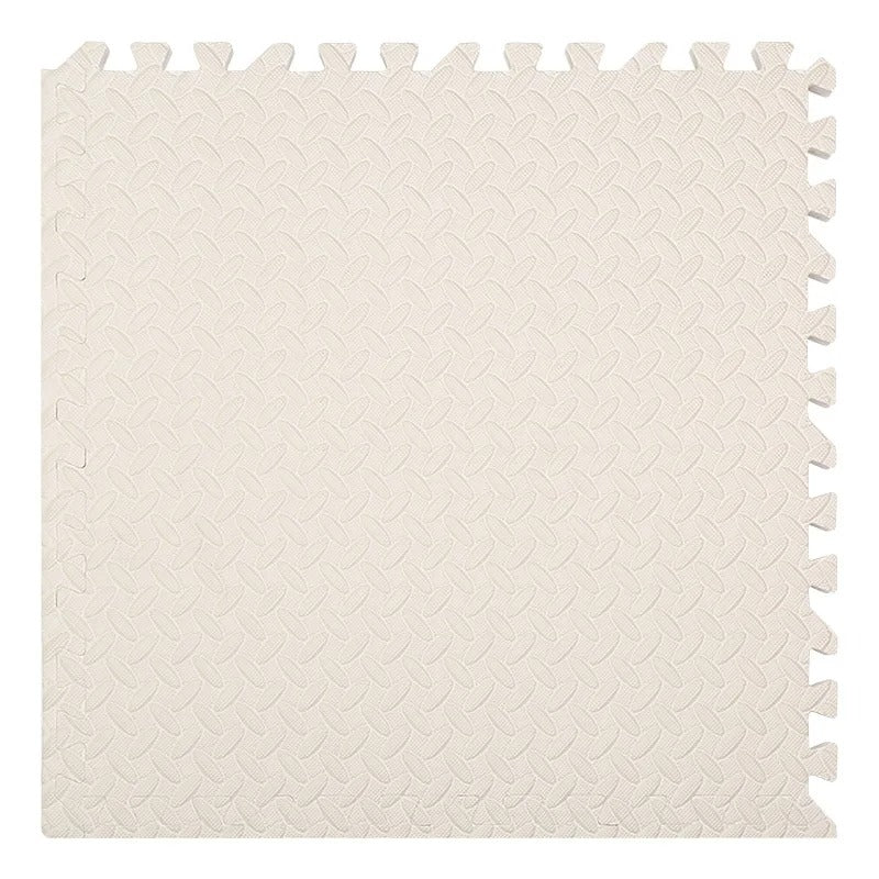 tapis en mousse puzzle beige