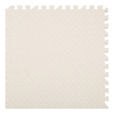 tapis en mousse puzzle beige