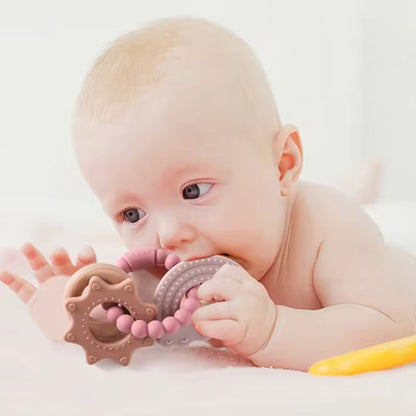 anneau dentition bebe calme les gencives irritees