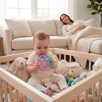 Balle Sensorielle Bebe | Jouet d'Éveil Motricité 0-3 ans