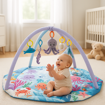 bebe assis tapis de jeu bebe