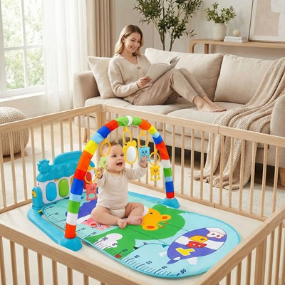 bebe assis tapis deveil bebe parc maman lit livre canape