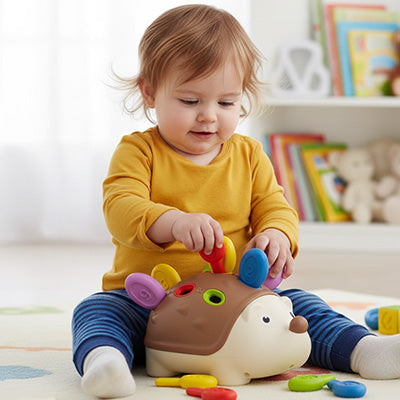 bebe assis tapis joue jouet eveil bebe