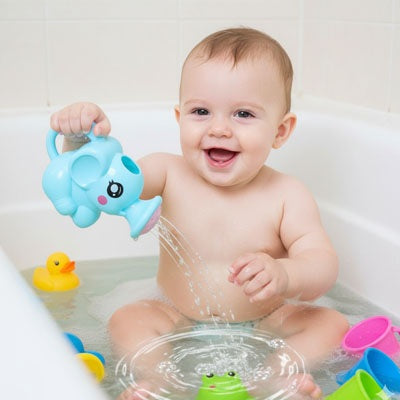 bebe baignoire blanche joue jouet de bain pour bebe elephant