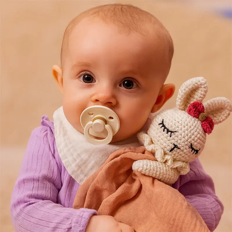 bébé câline doudou bébé lapin bras