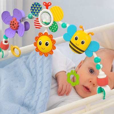 bebe ecoute regarde mobile pour bebe fixe berceau