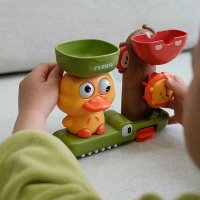bebe joue jouet de bain bebe canard