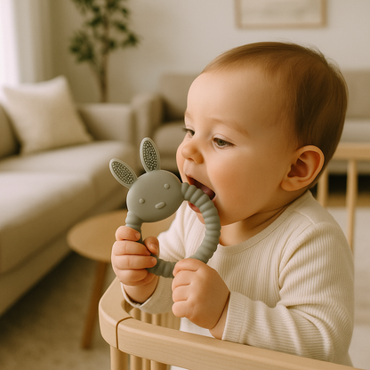 bebe mord anneau de dentition bebe vert