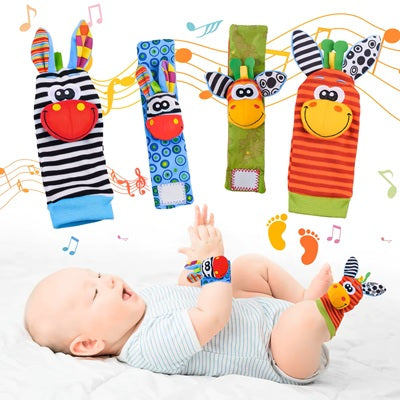 bebe porte hochet pour bebe girafe