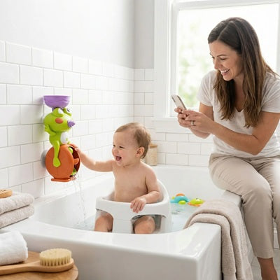 bebe siege securite bain touche jouet baignoire bebe maman