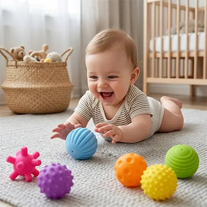 bébé tummy time tapis joue balle sensorielle bebe