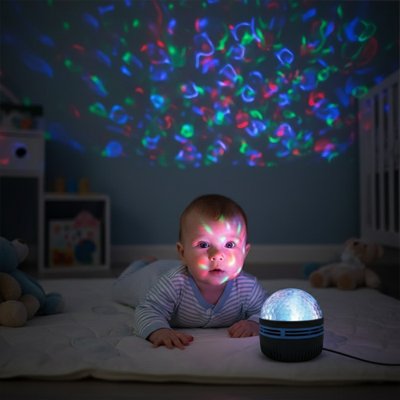 bébé tummy time Veilleuse projection bebe  