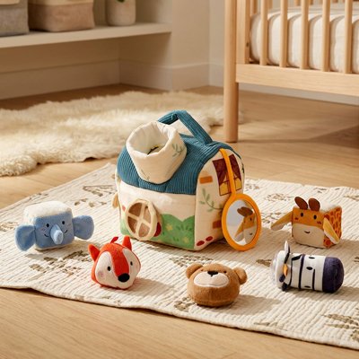 cube d'activite bebe 5 éléments poses tapis chambre