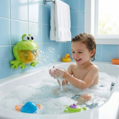 enfant baignoire bain moussant joue bulles jouet de bain