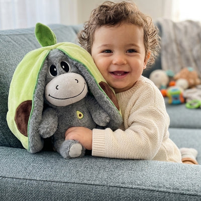 enfant canape caline peluche qui respire ane 
