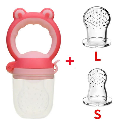 grignoteuse bebe rouge pack 3 mamelons