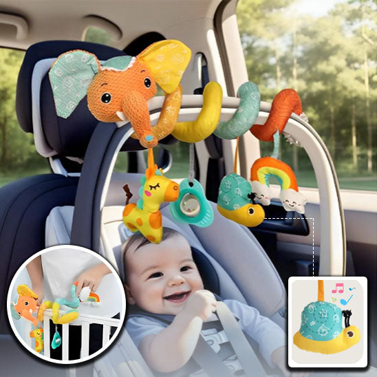 hochet elephant siege auto bebe assis dedans voiture