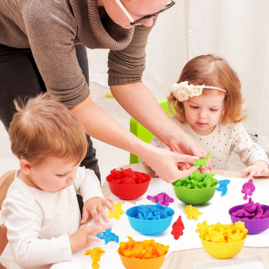 jouet bebe familial dinosaures