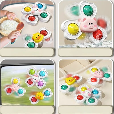 jouet de bain bebe fixe differents supports