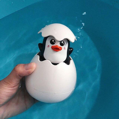 jouet de bain pour bebe monsieur pingouin