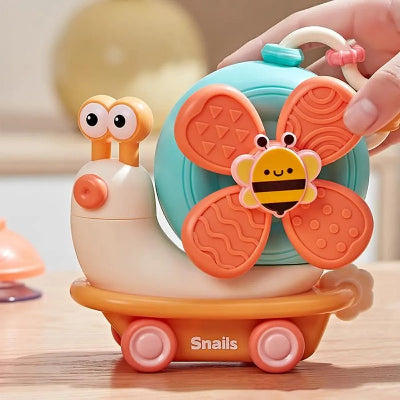 jouet pour bebe escargot pousse par maman