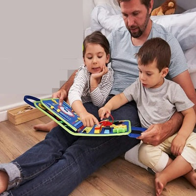 livre pour enfant educatif et interactif avec papa