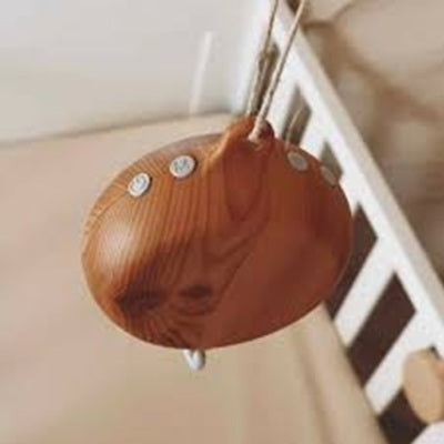 mobile bebe boite a musique bebe vue du dessus