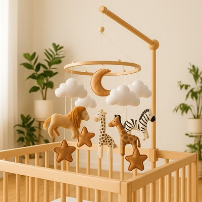 mobile lit bebe fixe berceau pin