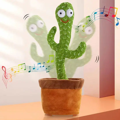 peluche interactive cactus musical pose étagère