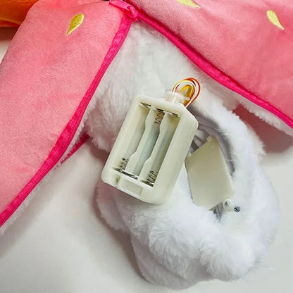 peluche qui respire fonctionne piles